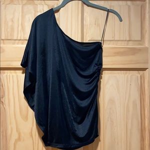 One shoulder blouse